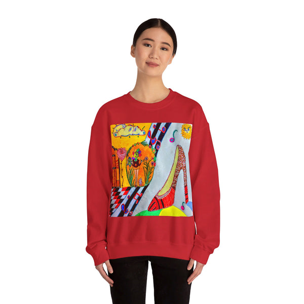 The Shoe Fits, Unisex Heavy Blend™ Crewneck Sweatshirt