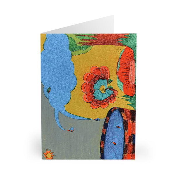 Greeting Cards - Wishing Well Design (5 Pack)