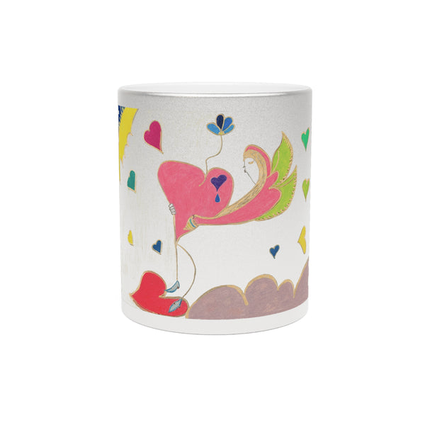 Cosmic Phoenix (2nd Edition), Metallic Mug (Silver\Gold)