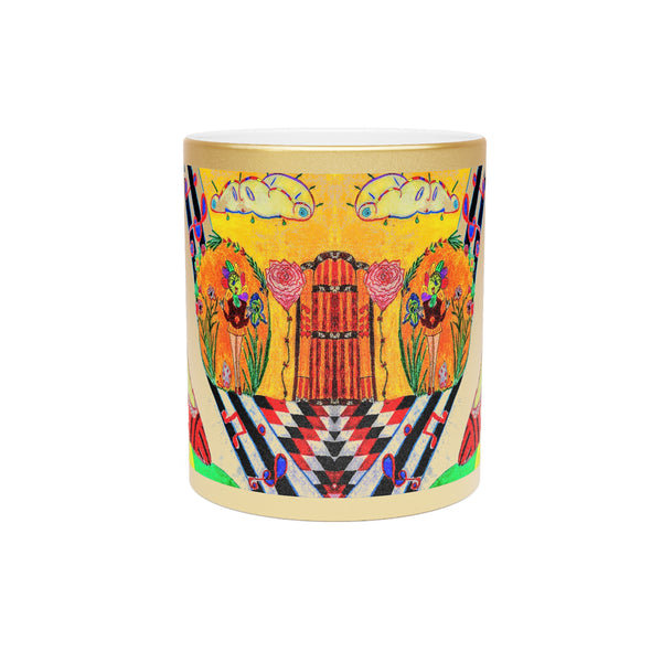 Mug - The Shoe Fits Metallic Mug in Silver"