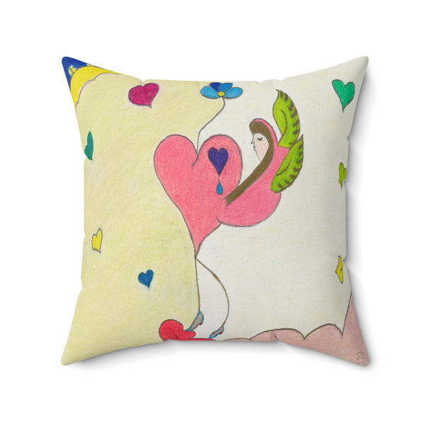 Cosmic Phoenix (1st Edition), Faux Suede Square Pillow