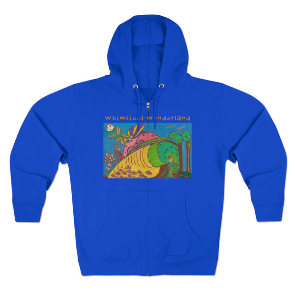Whimsical Wonderland, Unisex Zip Hoodie