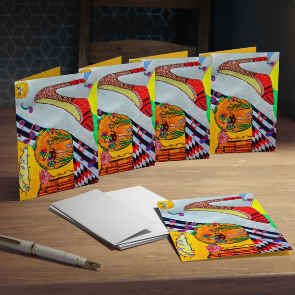 The Shoe Fits, Multi-Design Greeting Cards (5-Pack) (Blank)