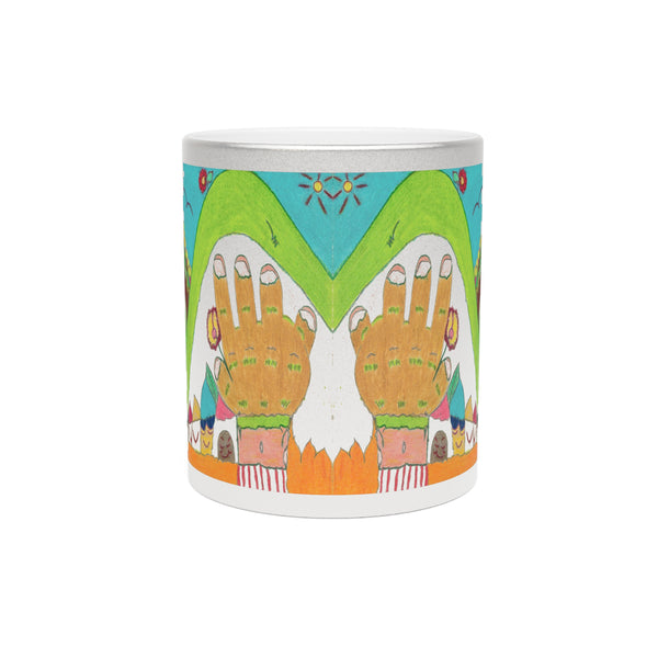 Blindspot (Expanded View), Metallic Mug (Silver\Gold)