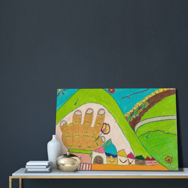 Blindspot, HC_C24 Canvas with Mounting Brackets 16x24in (horizontal)