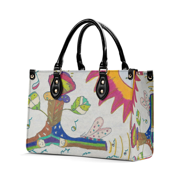 Tree Stump, Multiple Sizes Upgraded Luxury Women PU Leather Handbag