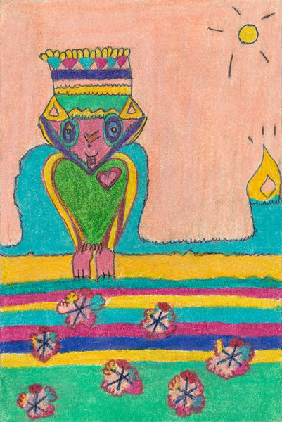 Braveheart, Tips the Scales of Wisdom (Easel Back)