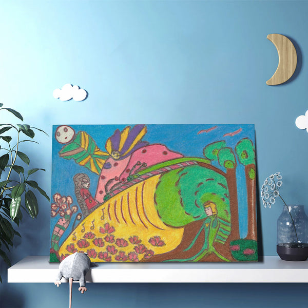 Whimsical Wonderland: HC_C22 Canvas with Mounting Brackets 12x18in (horizontal)