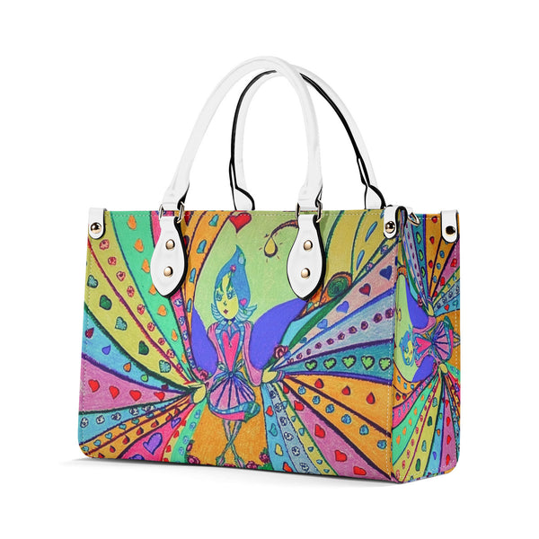 Radiant Dancer; Multiple Sizes Upgraded Luxury Women PU Leather Handbag