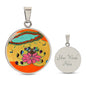 Sonic Bloom, Circle Luxury Necklace