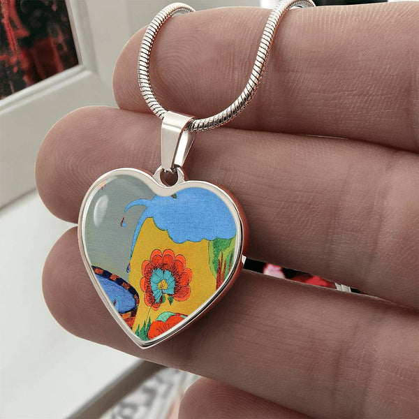 Wishing Well, Heart Luxury Necklace