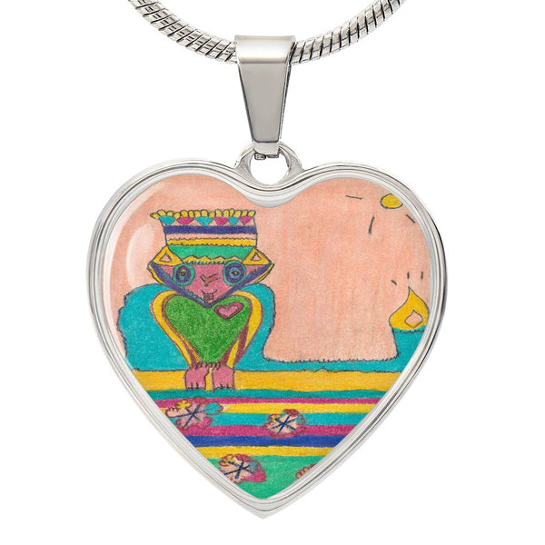 Brave Heart, Heart Luxury Necklace