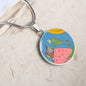 Full Moon, Circle Luxury Necklace