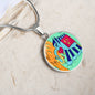 Noble Elephant, Circle Luxury Necklace
