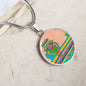 Brave Heart, Circle Luxury Necklace