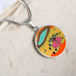 Sonic Bloom, Circle Luxury Necklace