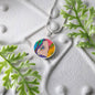 Sunset (Eye in The Sky), Circle Luxury Necklace