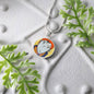 Red Head, Circle Luxury Necklace