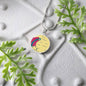 Noble Queen of Hearts, Circle Luxury Necklace