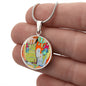 Clean Laundry, Circle Luxury Necklace