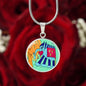 Noble Elephant, Circle Luxury Necklace