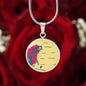 Noble Queen of Hearts, Circle Luxury Necklace
