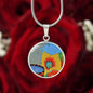 Wishing Well, Circle Luxury Necklace