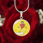 Blissful Heart (Dancer), Circle Luxury Necklace
