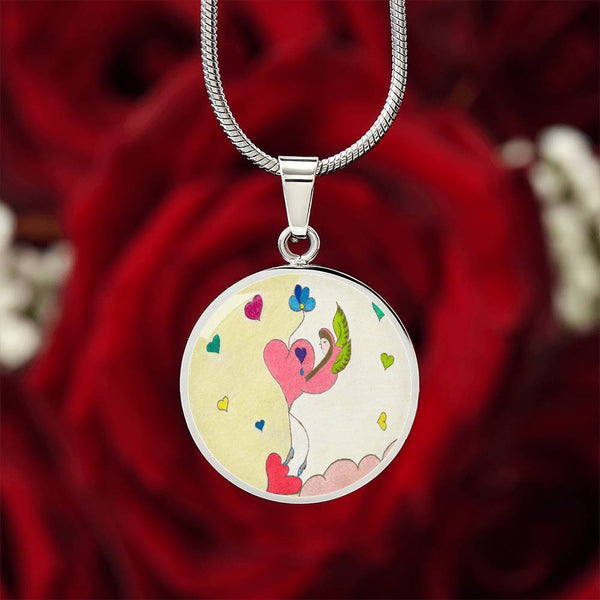 Cosmic Phoenix (1st Edition), Circle  Luxury Necklace