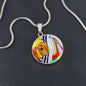 The Shoe Fits, Circle Luxury Necklace
