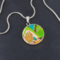 Blindspot, Circle Luxury Necklace