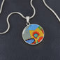 Wishing Well, Circle Luxury Necklace