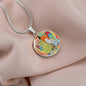 Clean Laundry, Circle Luxury Necklace