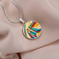 Noble King of Hearts, Circle Luxury Necklace