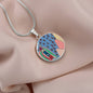 Bright Side (Angel), Circle Luxury Necklace