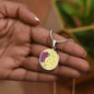 Noble Queen of Hearts, Circle Luxury Necklace
