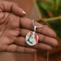 Tree Top, Circle Luxury Necklace