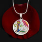 Tree Top, Circle Luxury Necklace