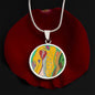 Angel Full of Heart, Circle Luxury Necklace