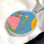 Full Moon, Circle Luxury Necklace