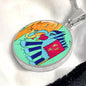 Noble Elephant, Circle Luxury Necklace
