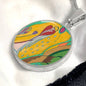 Angel Full of Heart, Circle Luxury Necklace