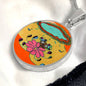 Sonic Bloom, Circle Luxury Necklace