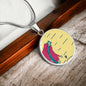 Noble Queen of Hearts, Circle Luxury Necklace