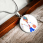 Dribble, Circle Luxury Necklace