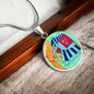 Noble Elephant, Circle Luxury Necklace