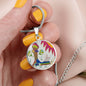 Tree Top, Circle Luxury Necklace
