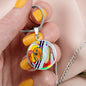 The Shoe Fits, Circle Luxury Necklace