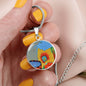 Wishing Well, Circle Luxury Necklace