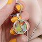 Clean Laundry, Circle Luxury Necklace